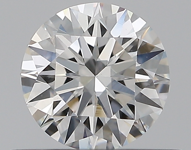 0.47 CaratF-VS2 EX Cut Round Diamond