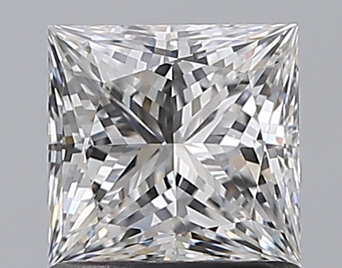 1 CaratE-VS2 - Cut Princess Diamond