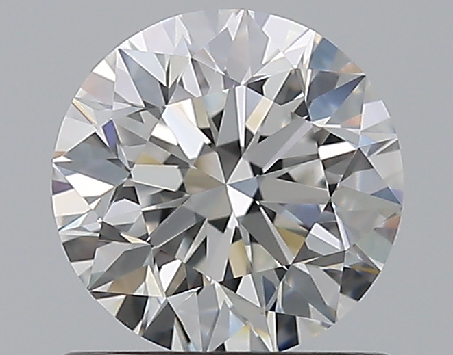 1 CaratE-VS1 EX Cut Round Diamond