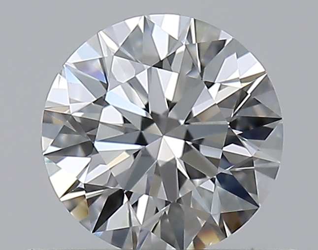 0.5 CaratF-SI1 EX Cut Round Diamond