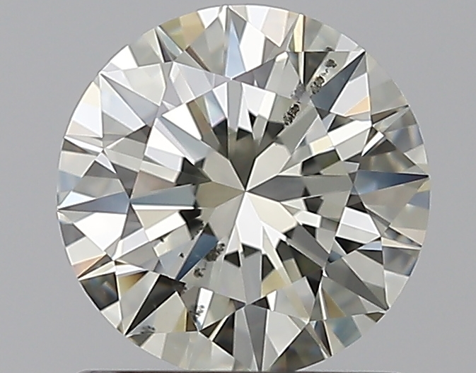 1.01 CaratL-SI2 EX Cut Round Diamond