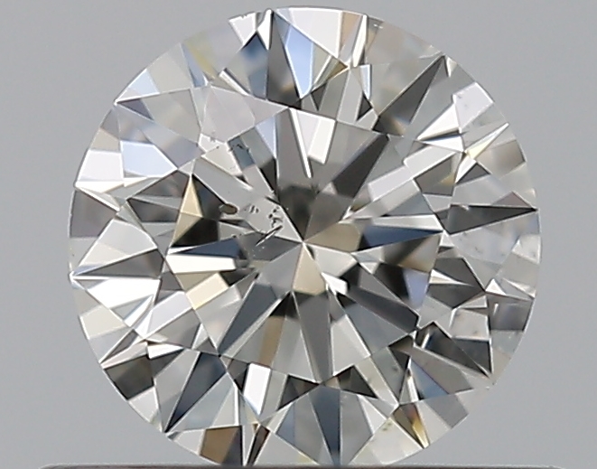 0.53 CaratI-SI2 EX Cut Round Diamond