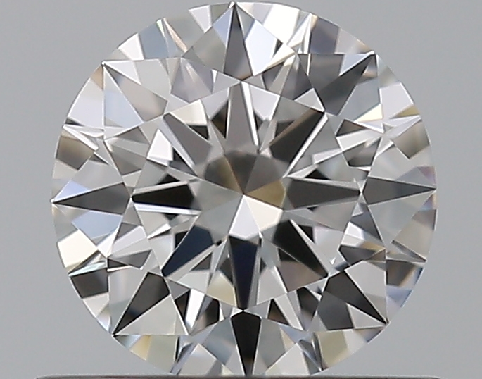 0.58 CaratF-VVS1 EX Cut Round Diamond