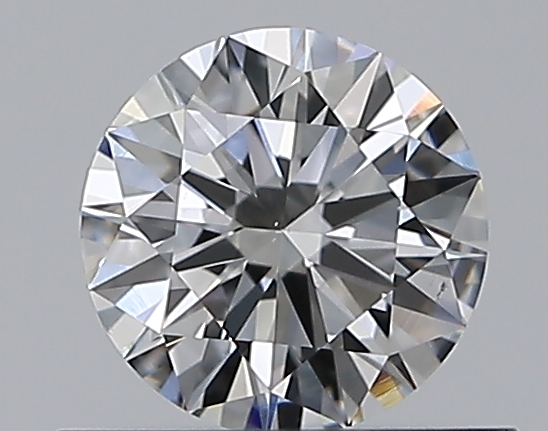 0.5 CaratF-VS2 EX Cut Round Diamond