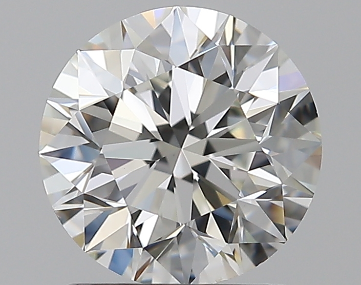 1.5 CaratI-VS2 EX Cut Round Diamond