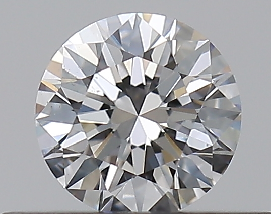 0.31 CaratF-SI1 EX Cut Round Diamond