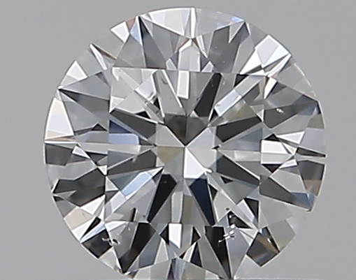 0.51 CaratF-SI2 EX Cut Round Diamond