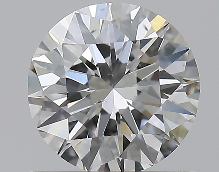 0.77 CaratH-SI1 EX Cut Round Diamond
