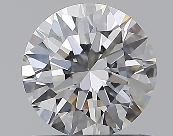 0.7 CaratF-VS2 EX Cut Round Diamond