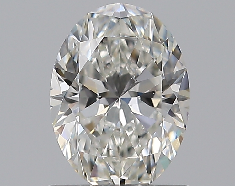 0.96 CaratG-SI1 - Cut Oval Diamond