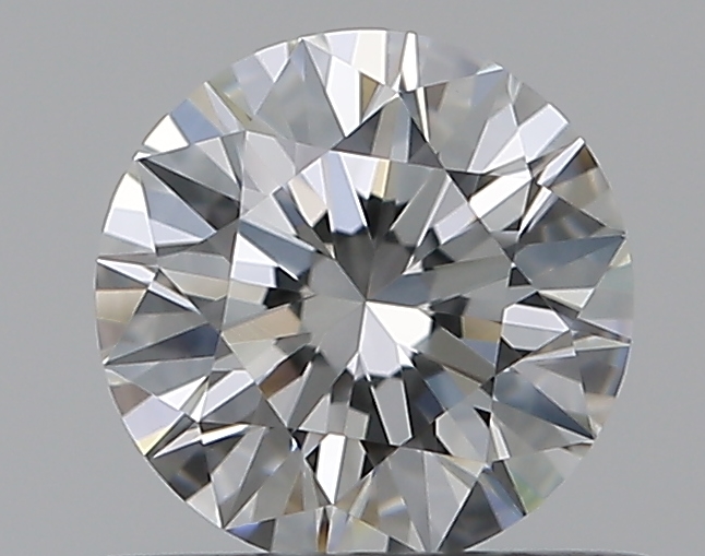 0.5 CaratF-VVS2 EX Cut Round Diamond