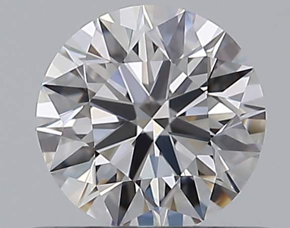 0.5 CaratD-VS1 EX Cut Round Diamond