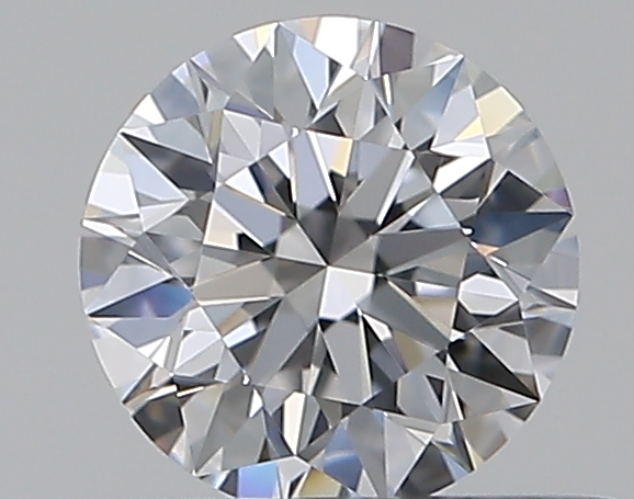 0.4 CaratD-VVS2 EX Cut Round Diamond