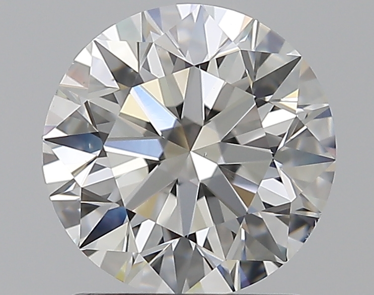 1.51 CaratH-VS2 EX Cut Round Diamond