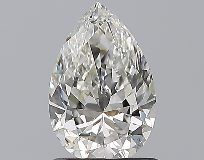 0.96 CaratJ-SI1 - Cut Pear Diamond