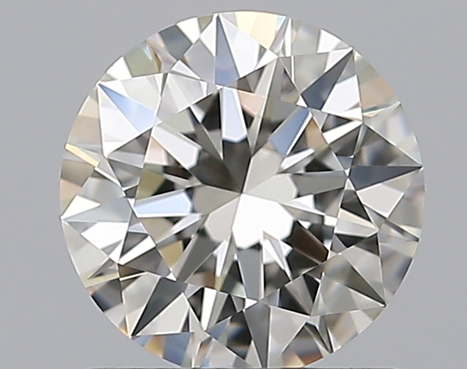 0.9 CaratJ-VVS2 EX Cut Round Diamond