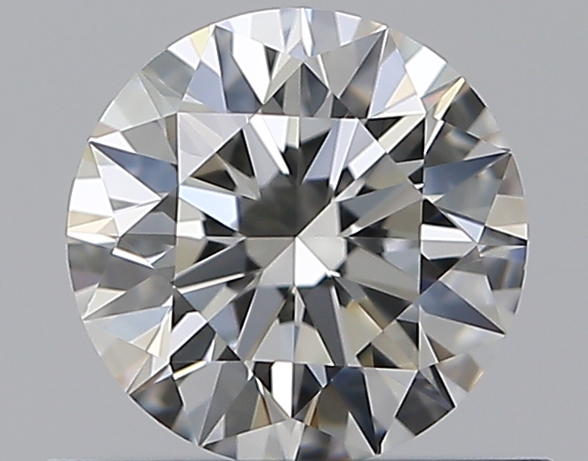 0.56 CaratI-VS1 EX Cut Round Diamond