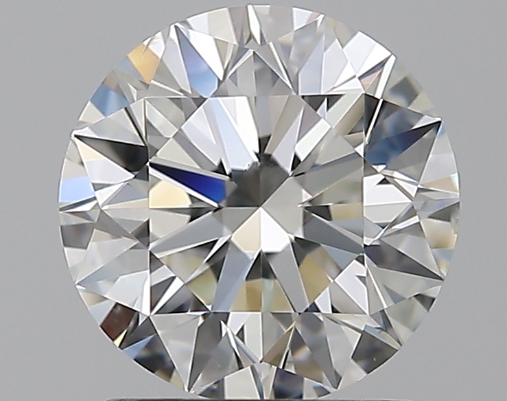 1.51 CaratI-SI1 EX Cut Round Diamond
