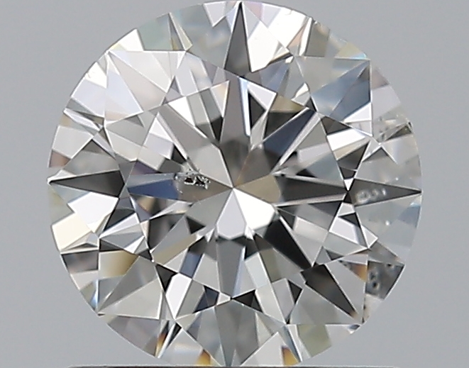 1 CaratH-SI2 EX Cut Round Diamond