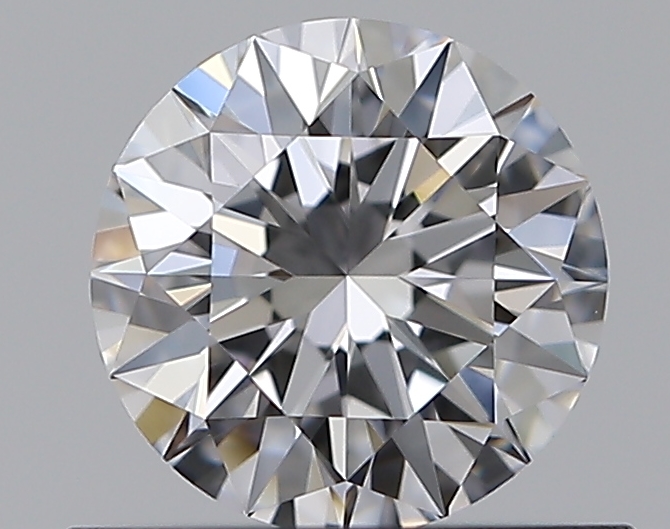 0.57 CaratD-VVS2 EX Cut Round Diamond