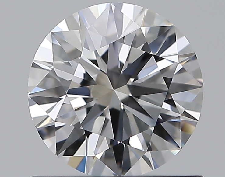 0.77 CaratE-VVS2 EX Cut Round Diamond