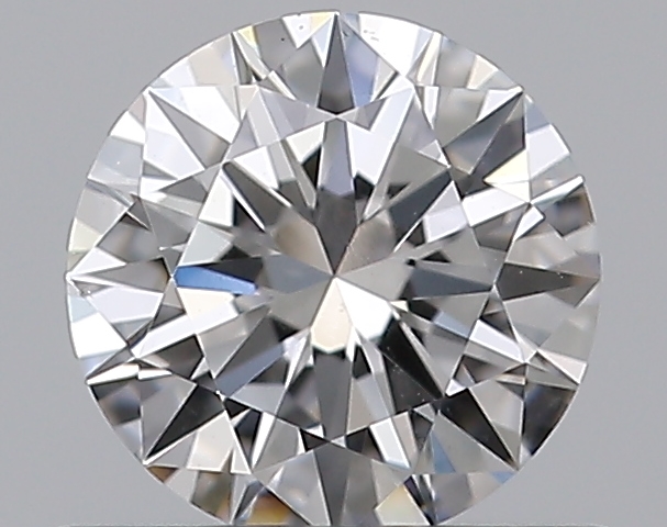 0.5 CaratD-SI1 EX Cut Round Diamond