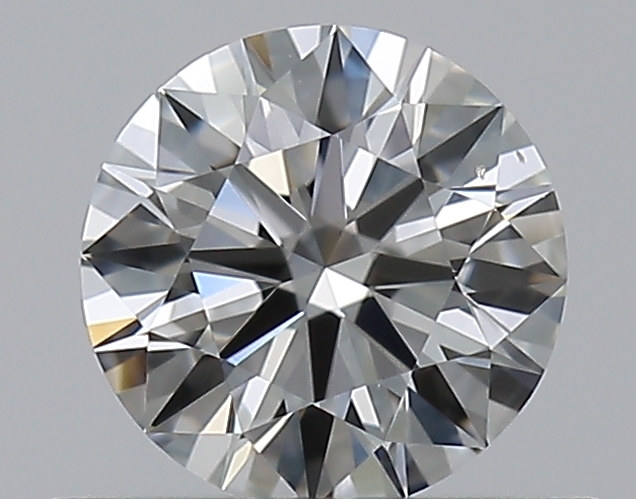 0.47 CaratI-SI1 EX Cut Round Diamond