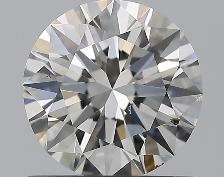 0.9 CaratH-SI2 EX Cut Round Diamond