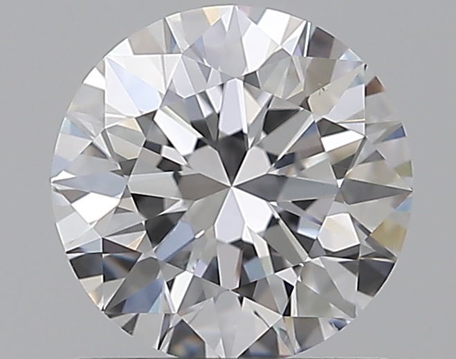 1 CaratD-SI1 EX Cut Round Diamond