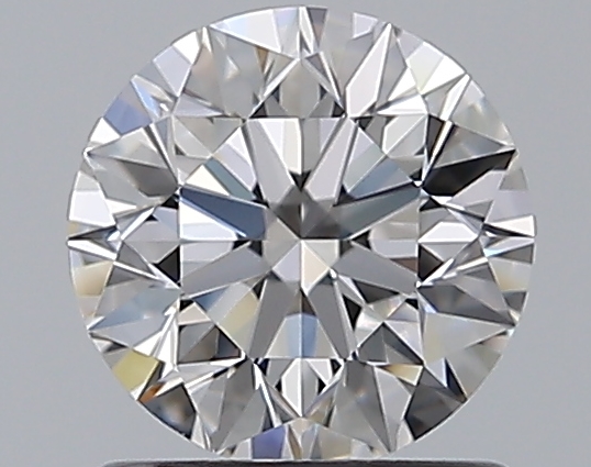 1 CaratD-VVS2 EX Cut Round Diamond