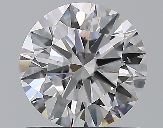 1 CaratD-SI1 EX Cut Round Diamond