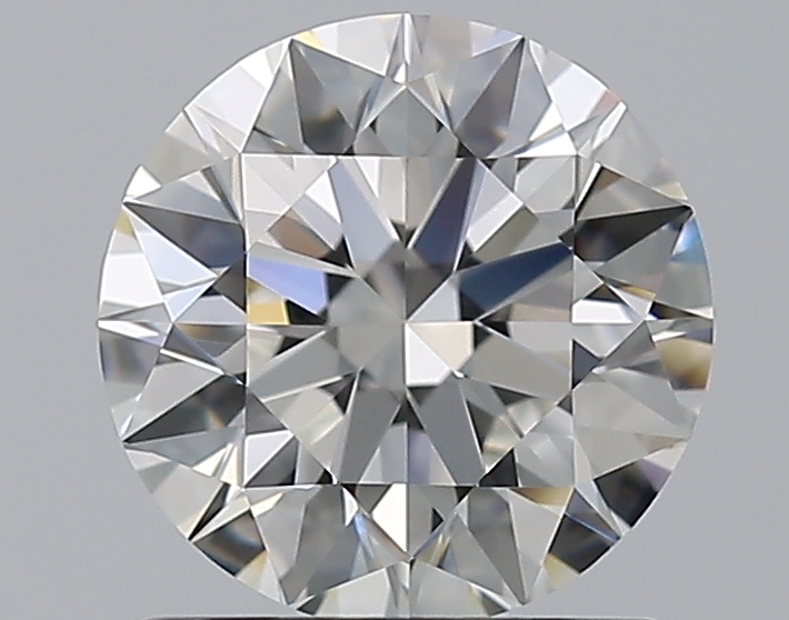 1.29 CaratG-VVS1 EX Cut Round Diamond