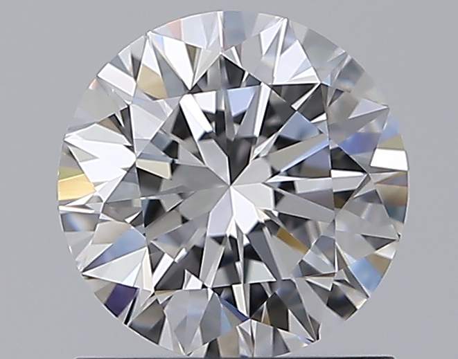 1 CaratD-VVS2 EX Cut Round Diamond