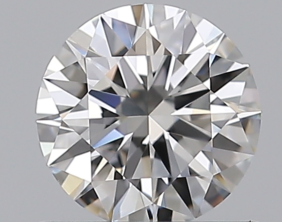 0.57 CaratF-VVS2 EX Cut Round Diamond