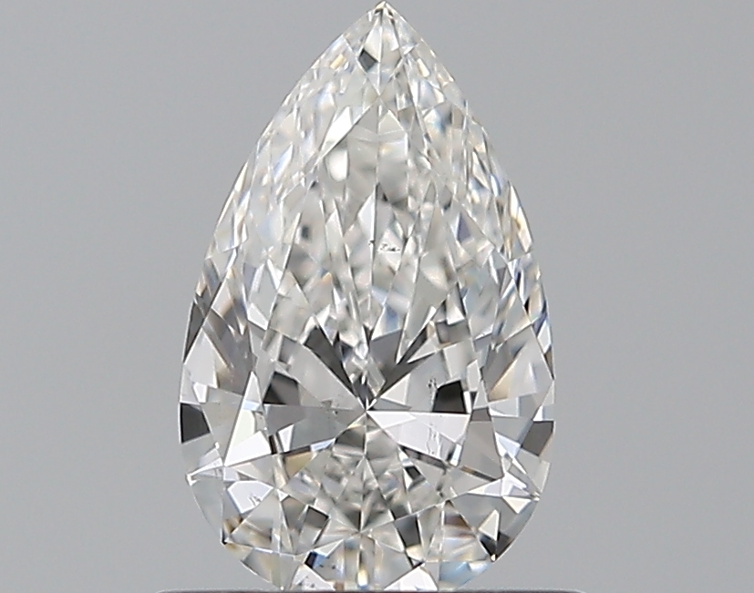 0.66 CaratF-VS2 - Cut Pear Diamond