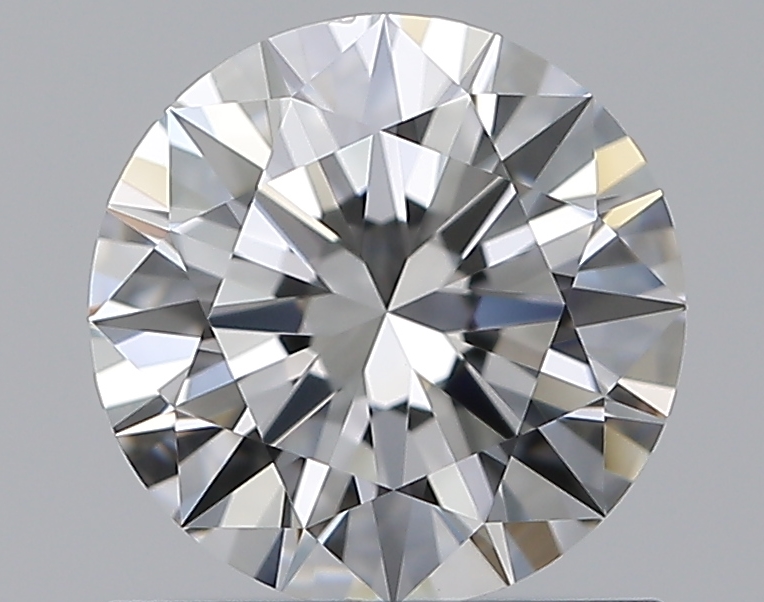 0.9 CaratF-VS2 EX Cut Round Diamond