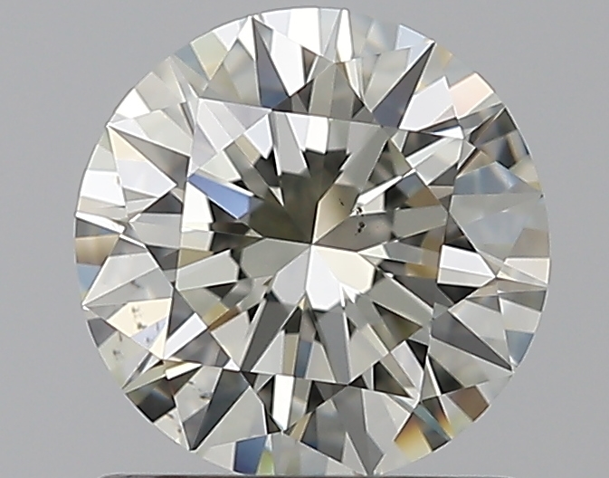 1 CaratL-VS2 EX Cut Round Diamond