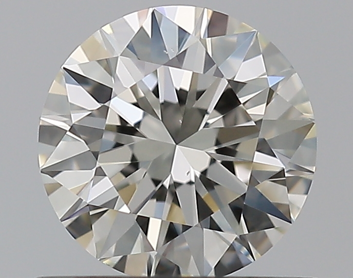 0.7 CaratJ-VS2 EX Cut Round Diamond