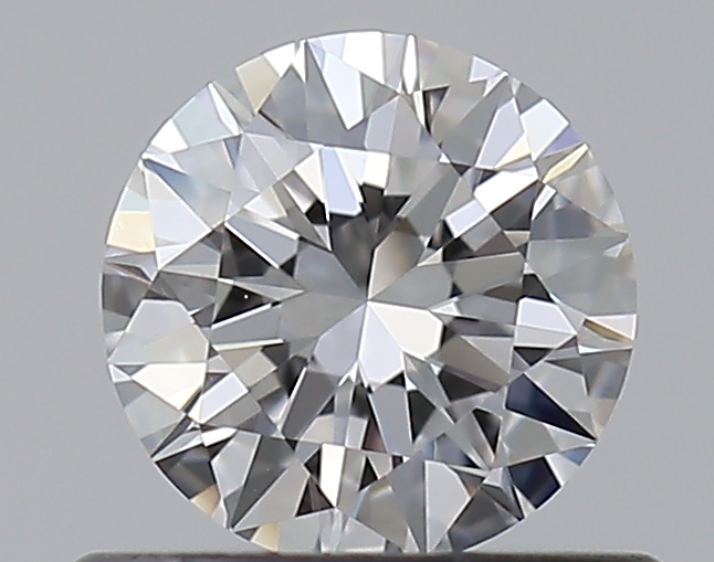 0.5 CaratE-VVS2 EX Cut Round Diamond