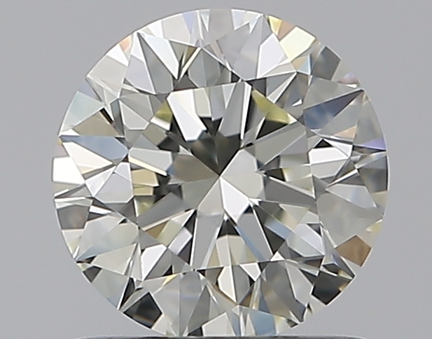 0.9 CaratL-VVS2 EX Cut Round Diamond