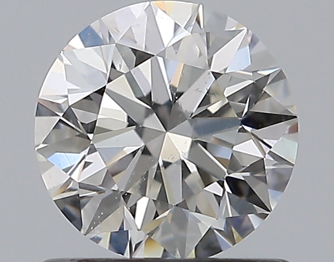 0.8 CaratH-SI2 EX Cut Round Diamond