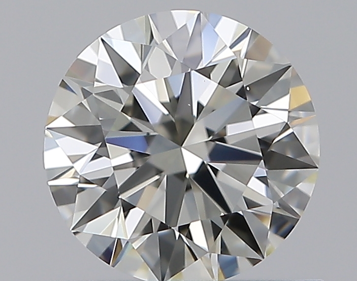 0.73 CaratJ-VS2 EX Cut Round Diamond