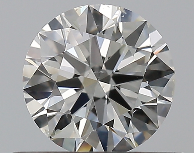 0.51 CaratI-SI2 EX Cut Round Diamond