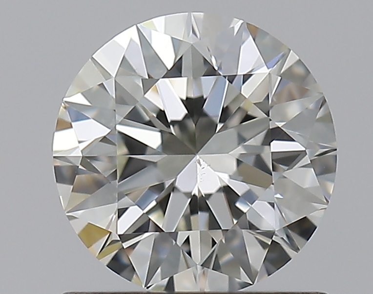 0.9 CaratJ-VS2 EX Cut Round Diamond