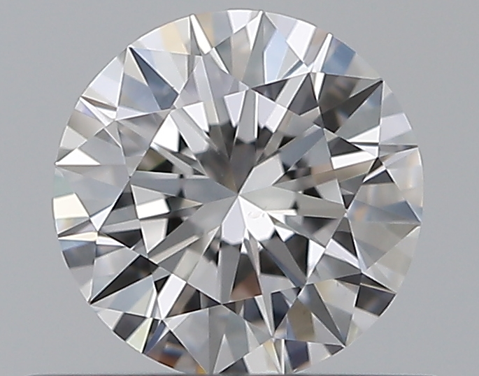 0.51 CaratD-VS2 EX Cut Round Diamond