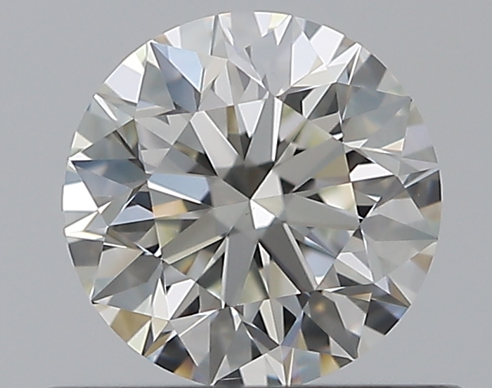 0.57 CaratI-VS1 EX Cut Round Diamond