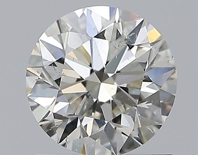 1 CaratK-SI2 EX Cut Round Diamond