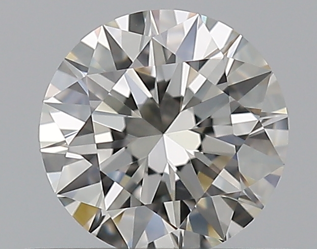 0.5 CaratI-VVS2 EX Cut Round Diamond