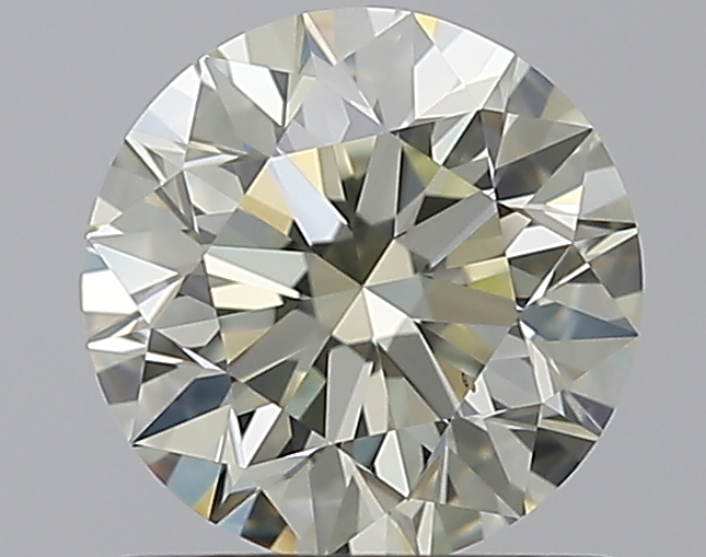 1 CaratO-P-VS2 EX Cut Round Diamond