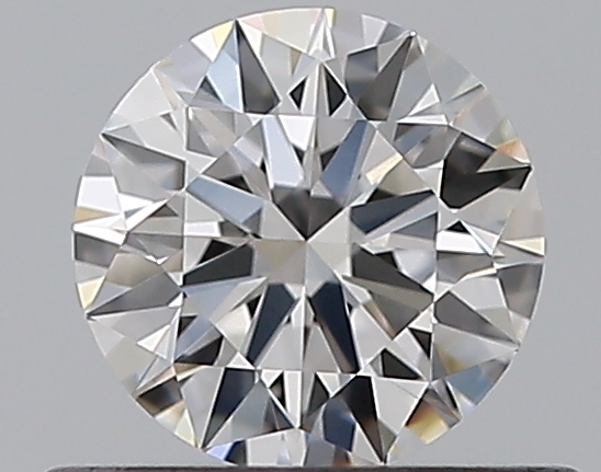 0.5 CaratE-VS2 EX Cut Round Diamond
